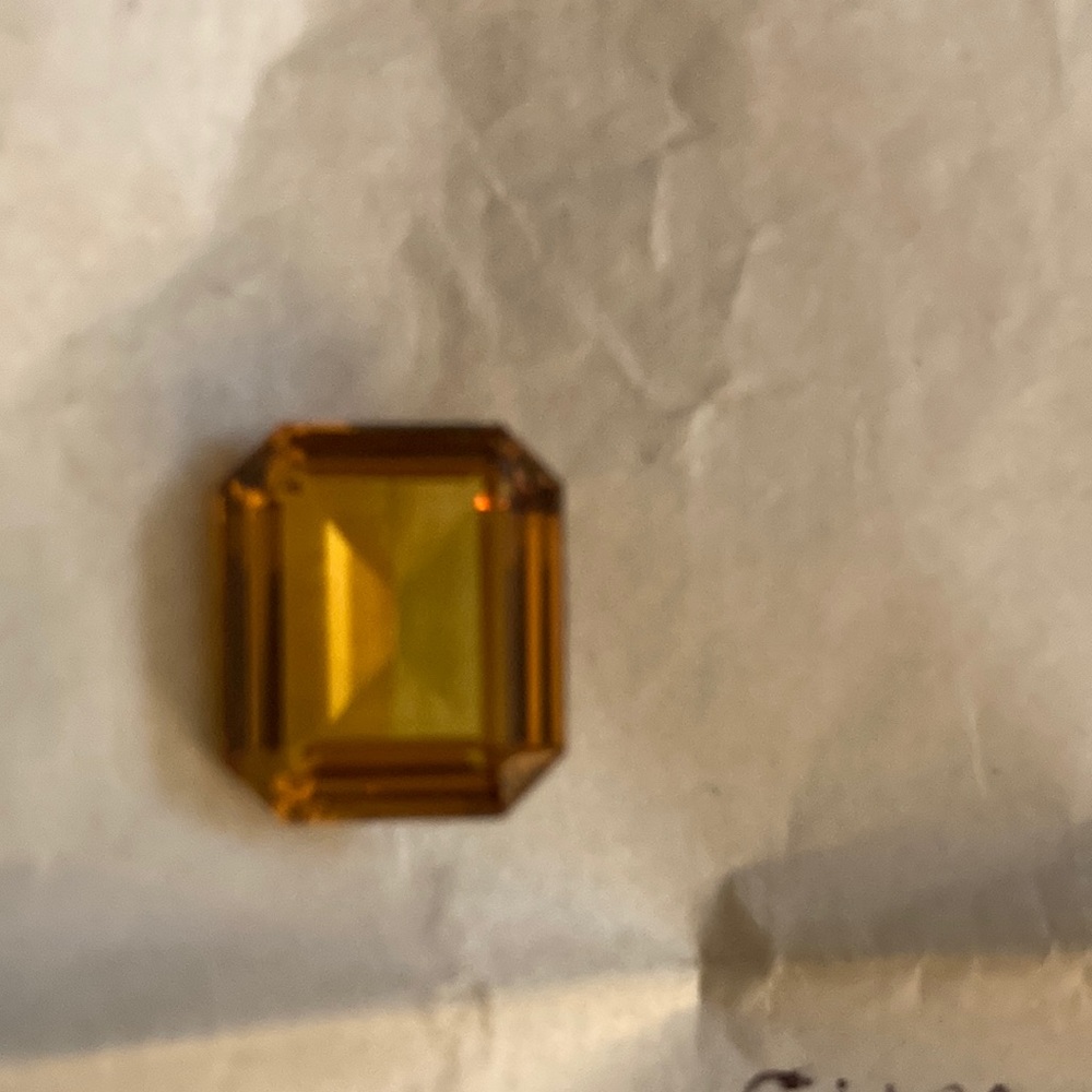 Synthetic Yellow Sapphire